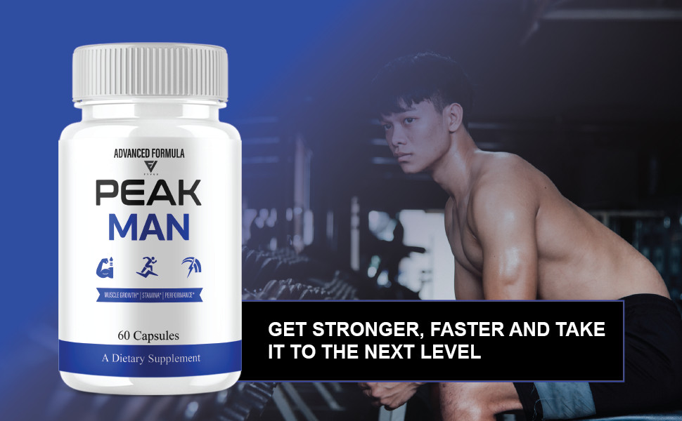 Peak Man Advanced Performance, PeakMan Maximum Strength (60 Capsules)