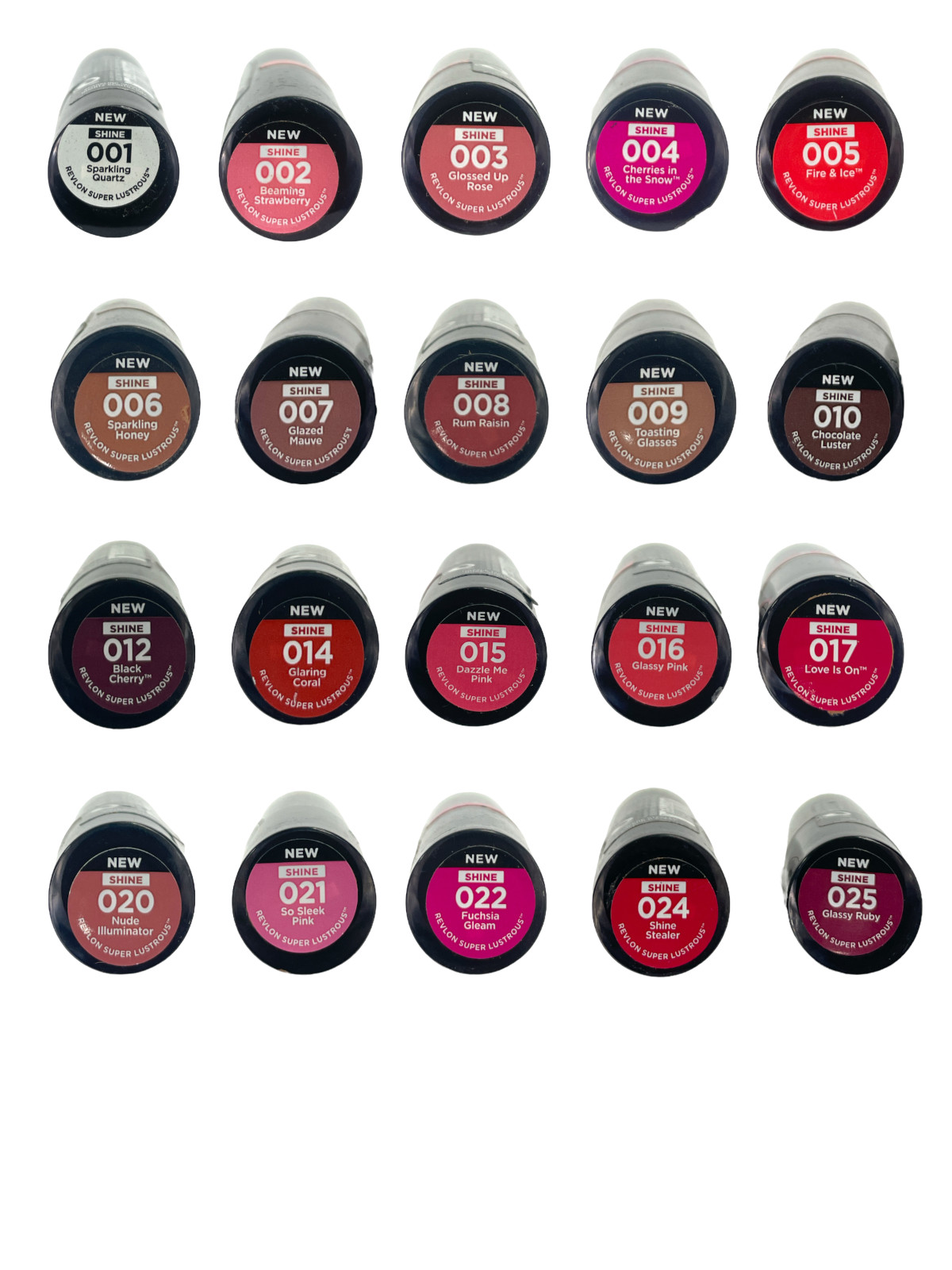 Revlon Super Lustrous Glass Shine Lipstick (3.1g / 0.11oz) NEW; AS SEEN IN PICS
