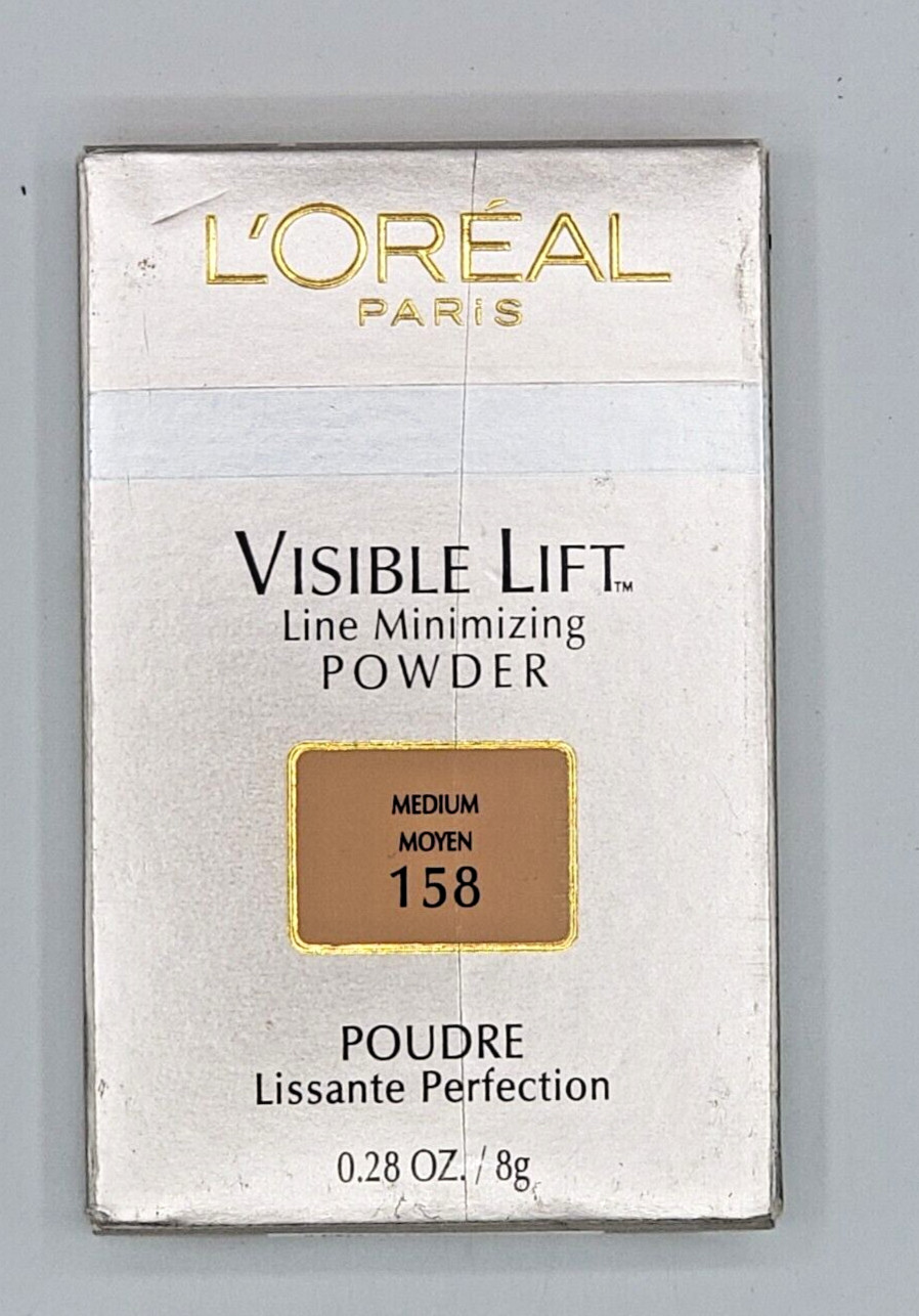 NEW L’Oréal Visible Lift Line Minimizing Powder 158 MEDIUM