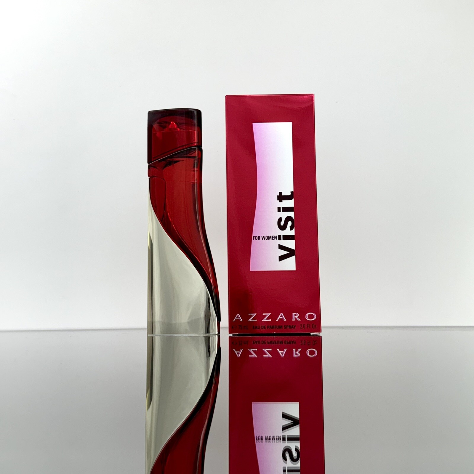 AZZARO VISIT Women Perfume 2.6oz-75ml Eau De Parfum Spray New DISCONTINUED (BD13