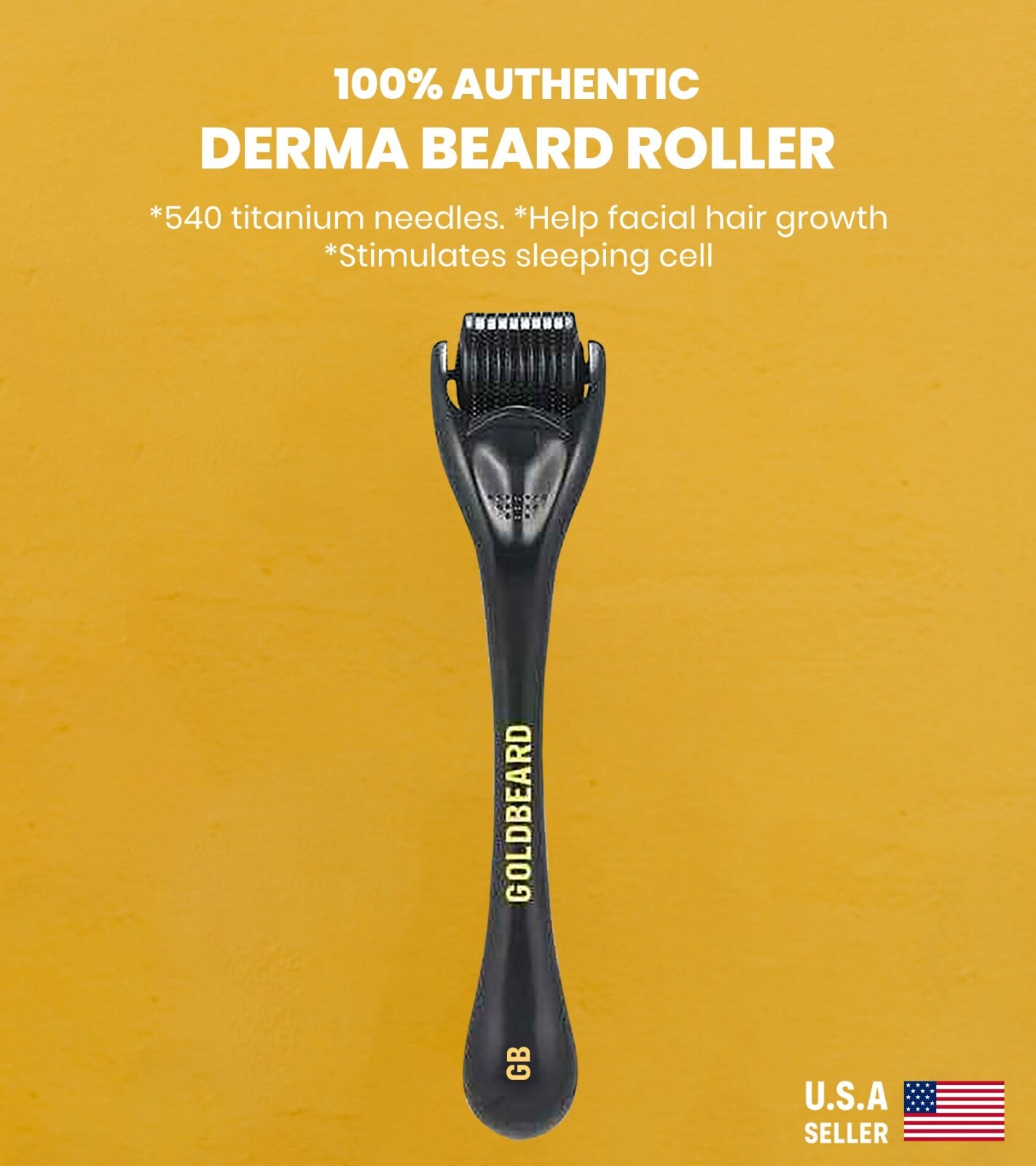 Beard Derma Roller thicker fuller Beard Growth faster beard growth Micro Needle