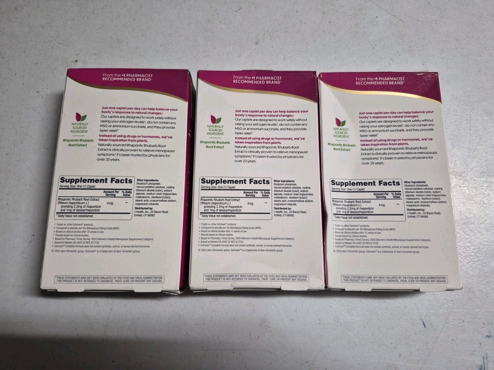 Estroven Complete Multi-Symptom Menopause Relief, 84 Caplets EXP 09/27 or later