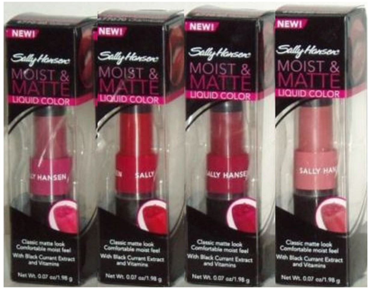 1 SALLY HANSEN MATTE & MOIST LIPCOLOR BUYER’S CHOICE FREE SHIPPING USA RARE HTF