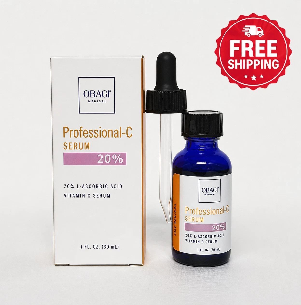 Obagi Professional-C 20% Vitamin C Serum – 1oz – New In Box – Sealed