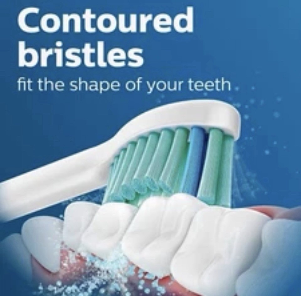 5 Pack Simplyclean (C1) Replacement Toothbrush Heads for Philips Sonicare
