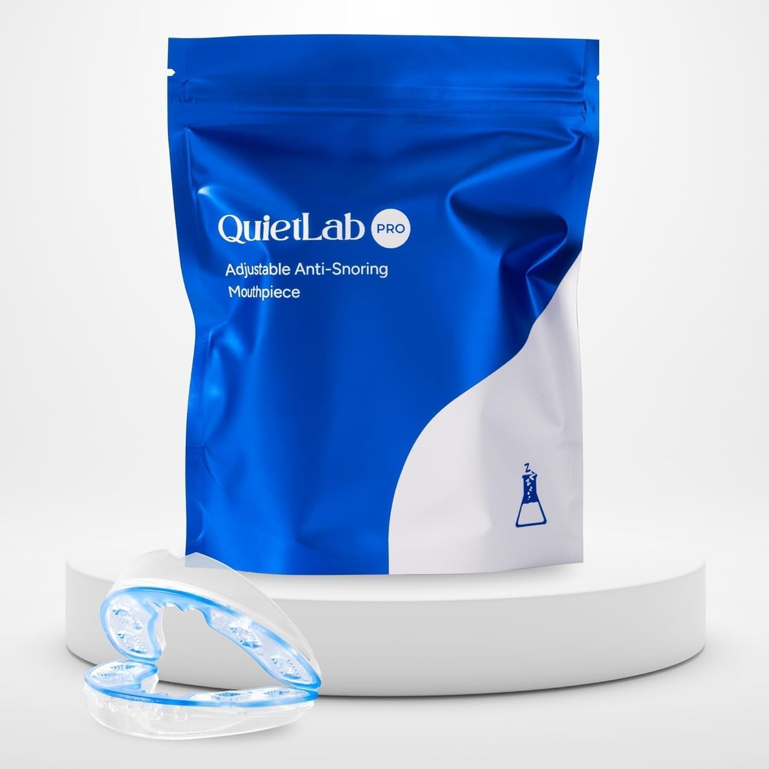 QuietLab Pro Adjustable Anti-Snoring Mouthpiece – BPA-Free Medical Grade – NEW
