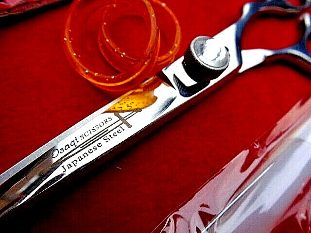 Money Back Warranty_TOP 6″(6.5″) Hairdressing Hair Scissors Japanese Steel_oil