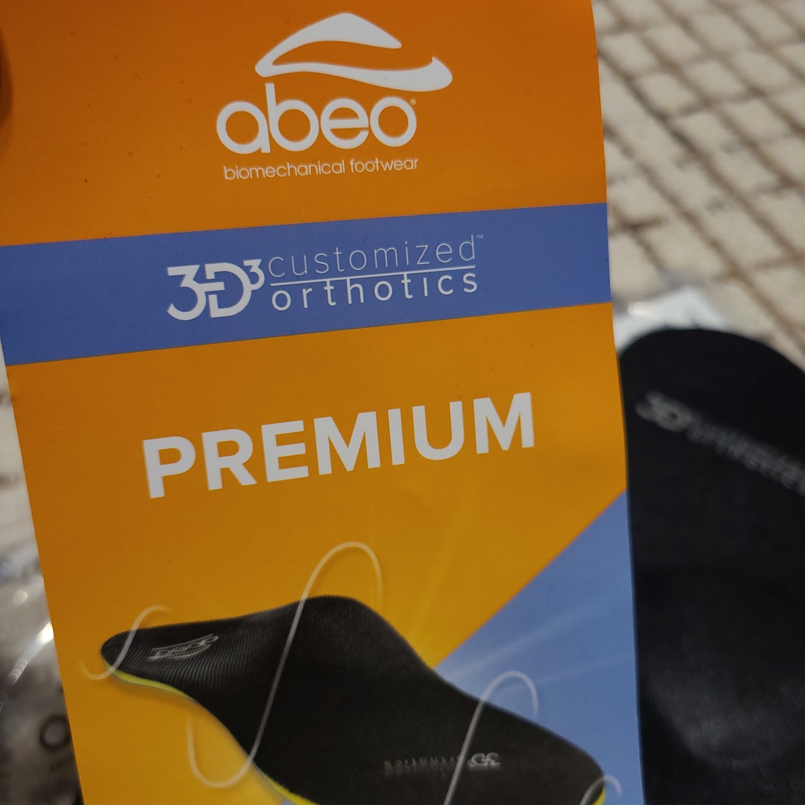 Abeo Mens Orthotics 3D3 Premium 421 Metatarsal Support 12 Medium M12M-5076