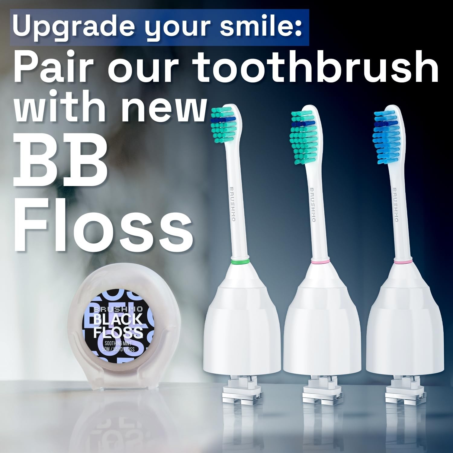 Sensitive Replacement Toothbrush Heads for Philips Sonicare, 6 Ultra Soft Dupont