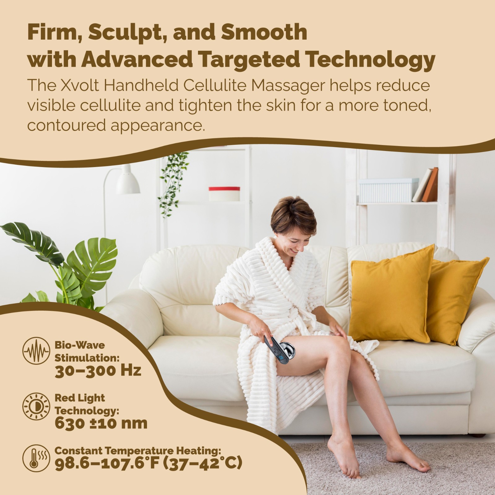 Body Sculpting Cellulite Massager Machine – Fat & Skin Anti-Cellulite Device