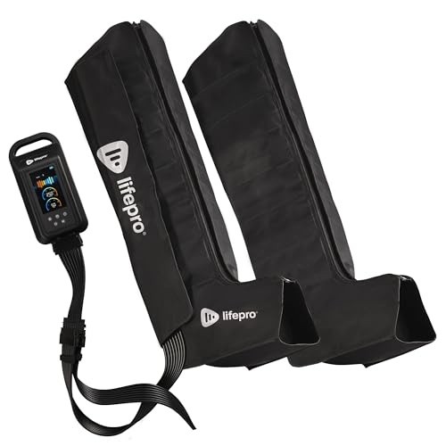 LifePro Axis Pro Air Compression Leg Massager – Black (Open Box)