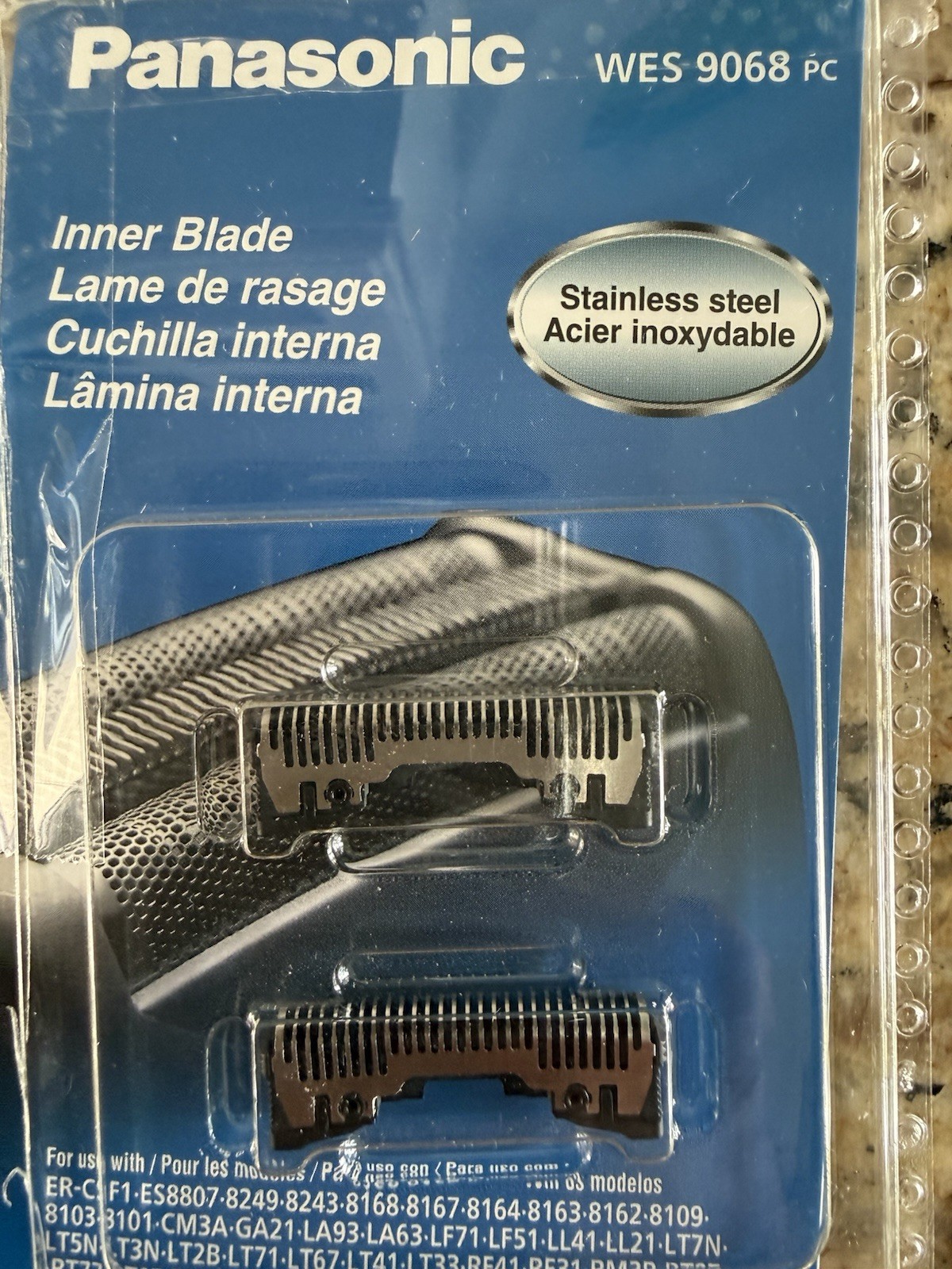 Panasonic WES9068 PC Electric Shaver Spare Parts Inner Blade Men