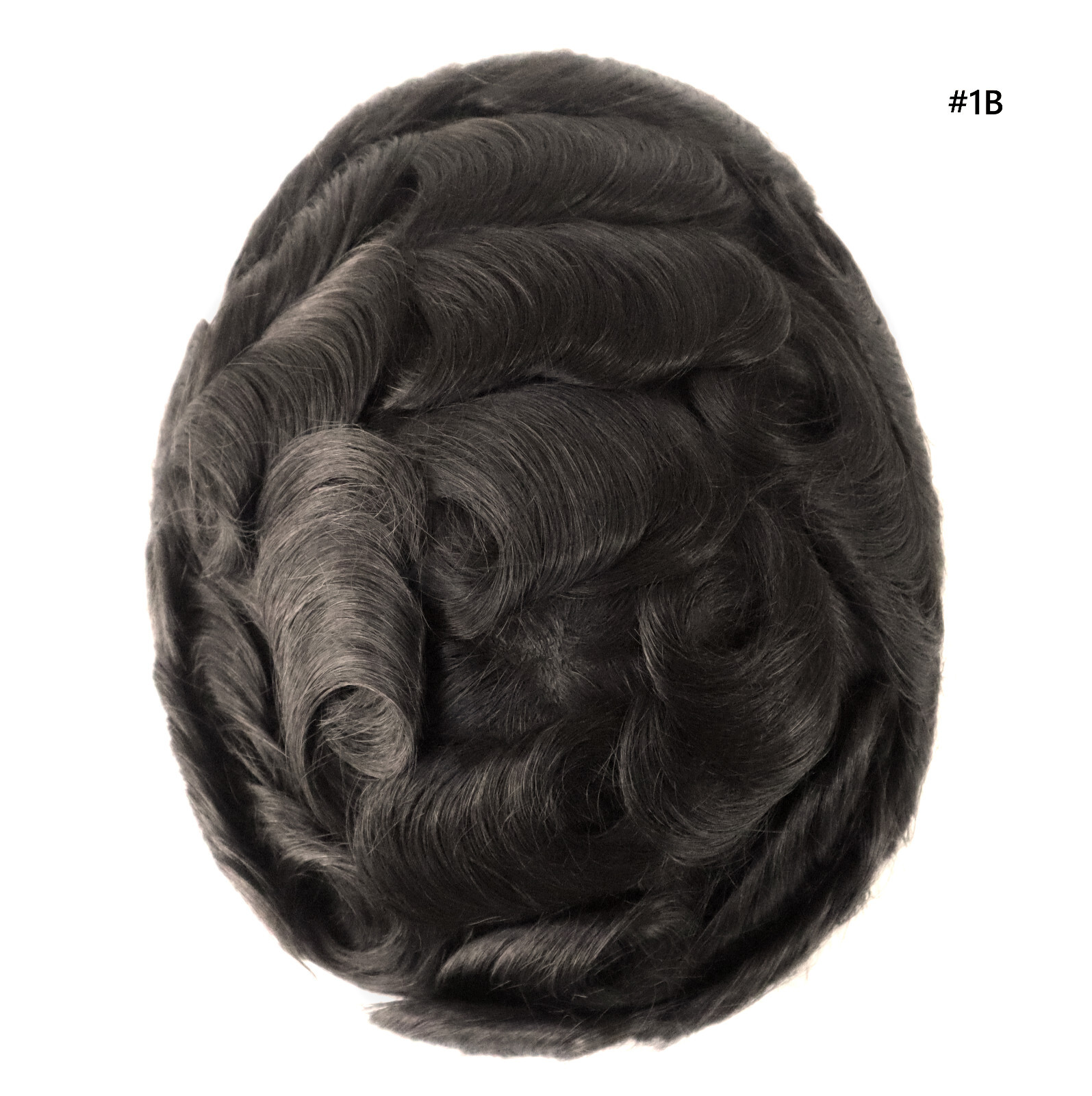 Toupee For Mens Human Hair Replecement System Fine Mono French Lace Hair 8×10