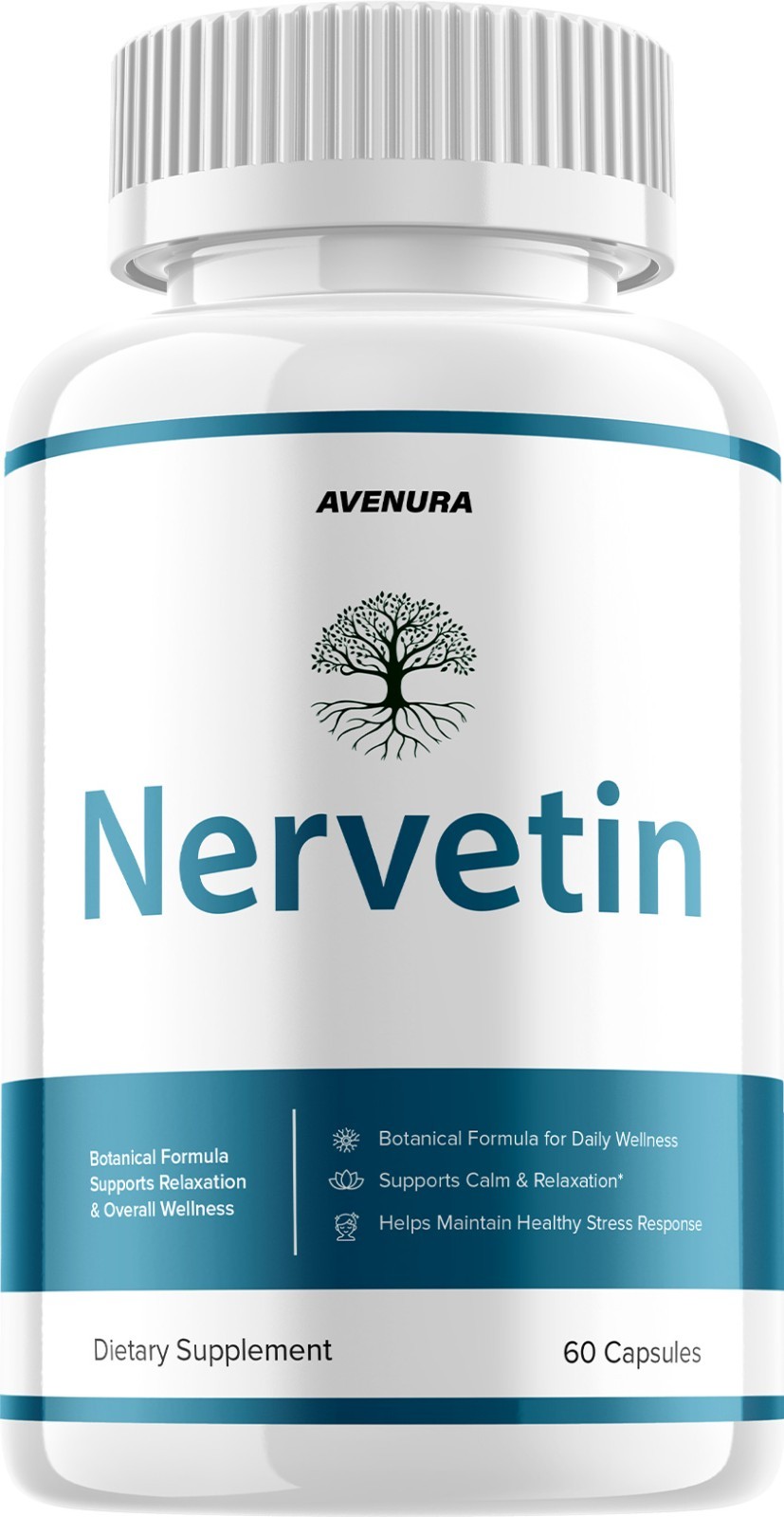 (1 Pack) Nervetin Capsules – Nervetin Natural Ingredients Nootropic Supplement