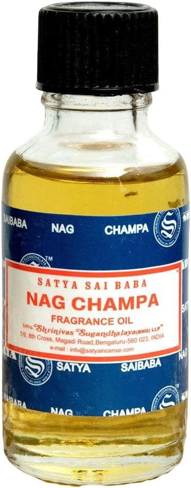 Satya Nag Champa Fragrance Oil 1 Ounce 30ml
