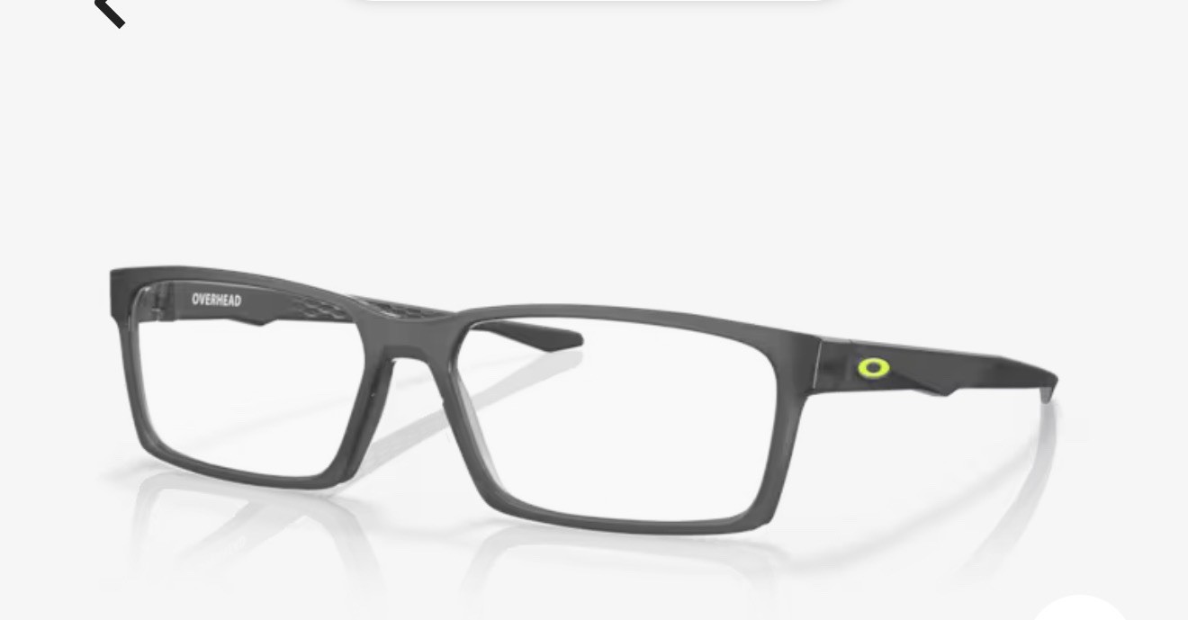 Oakley Overhead OX8060-0259 Satin Grey Smoke Unisex Eyeglass Frames 59-16-138