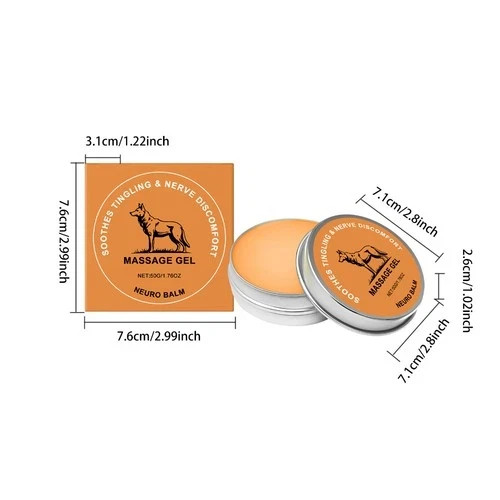 Therawolf Neuro Balm, Joint Care Soothing Cream, Herbal Cooling Soothing Cream