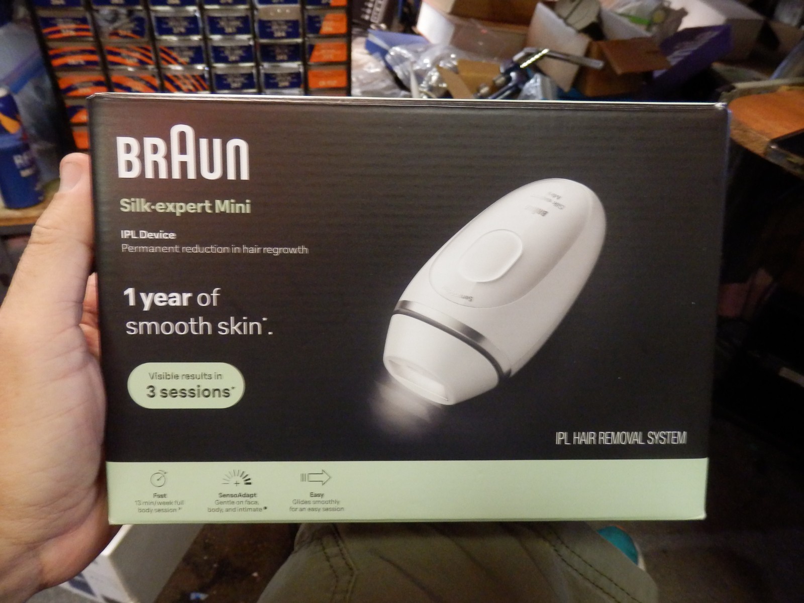 Braun Silk- Expert Mini IPL Hair Removal Laser Device PL1103 type 6034 NEW!!!!!!