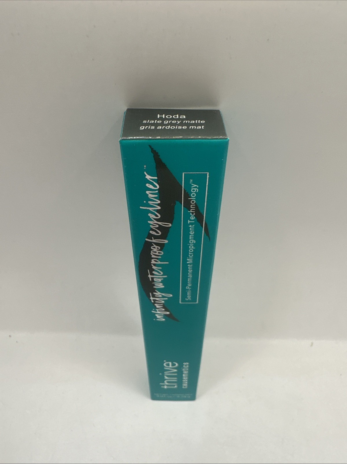 Thrive Infinity Waterproof Eyeliner Hoda Slate Matte Grey Full Size 0.28g NEW