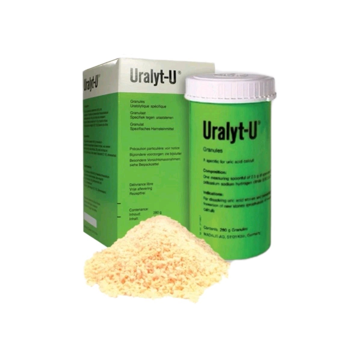 2X URALYT-U GRANULES 280 g MADAUS FOR RENAL STONES Germany Made 🥇