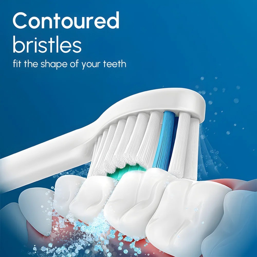 4x Pack C2 Optimal Plaque Control Toothbrush Head for Philips Sonicare HX9024/10