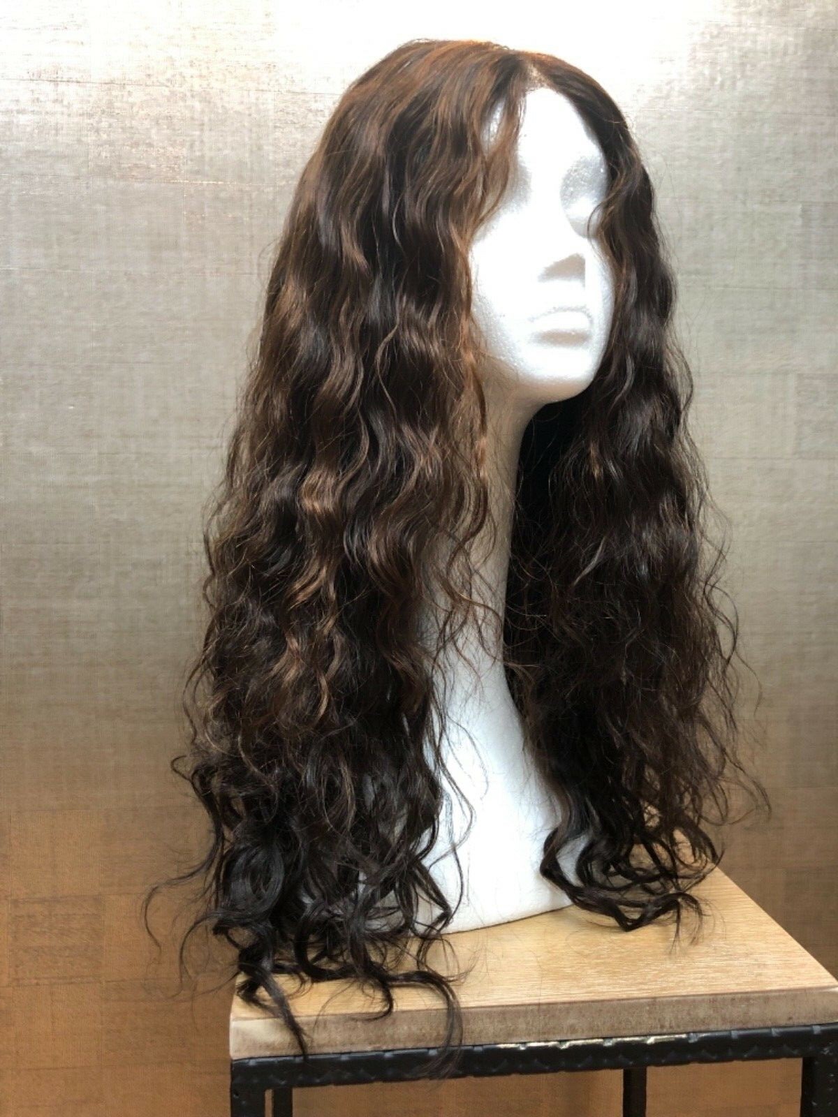 772 Glam 24″ Human Hair Medical Wig Unit