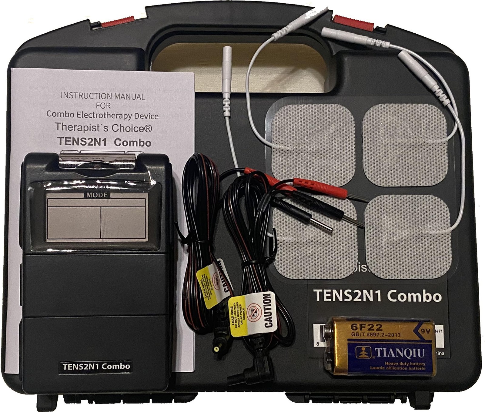 Therapist�s Choice TENS Unit and EMS Muscle Stimulator ComboOTC TENS Device w…