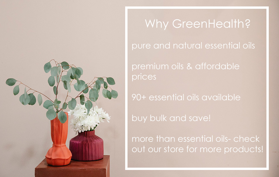 GreenHealth Cedarwood Atlas Essential Oil 100% Pure Many Sizes Free Shipping