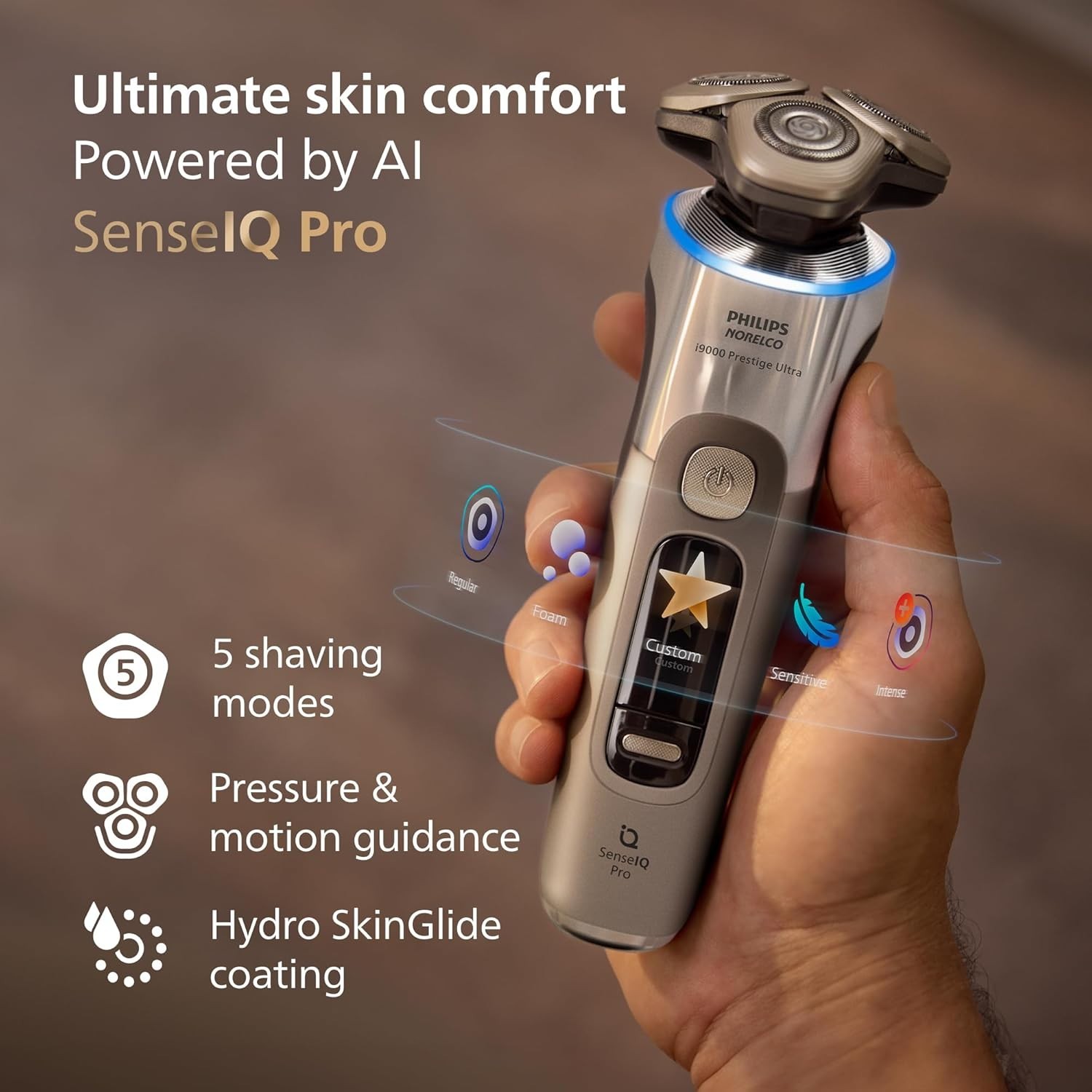 *READ* Philips XP9403/88 Norelco i9000 Prestige Ultra Electric Shaver SenseIQ