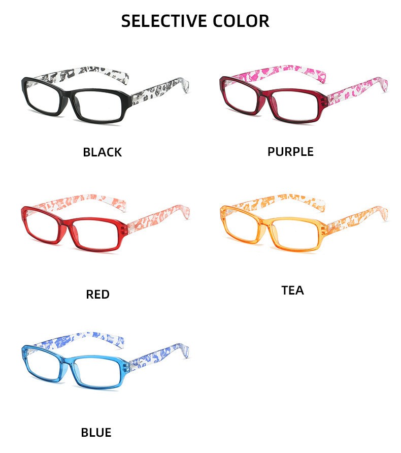 5 pack Spring Hinge Anti Blue Light Reading Glasses +1.0 1.5 2.0 2.5 3.0 3.5 4.0