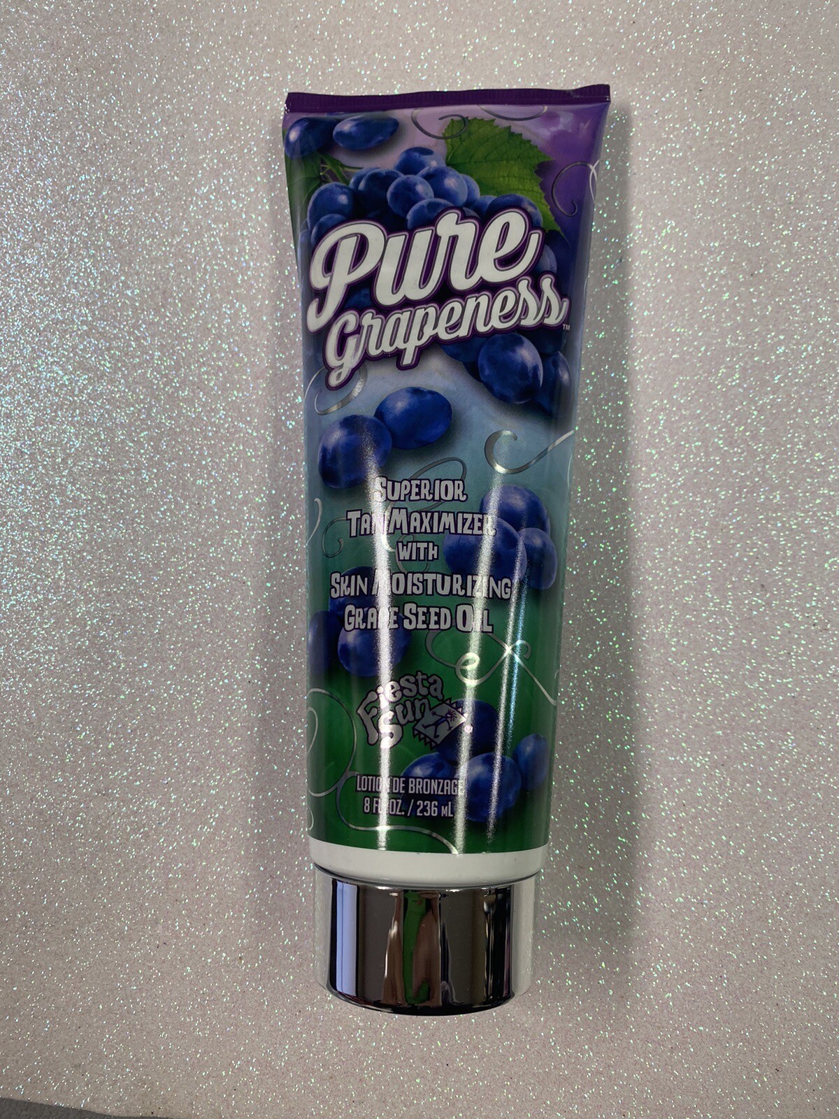 Fiesta Sun Pure Grapeness Superior Tan Maximizer Indoor Tanning Lotion 8oz