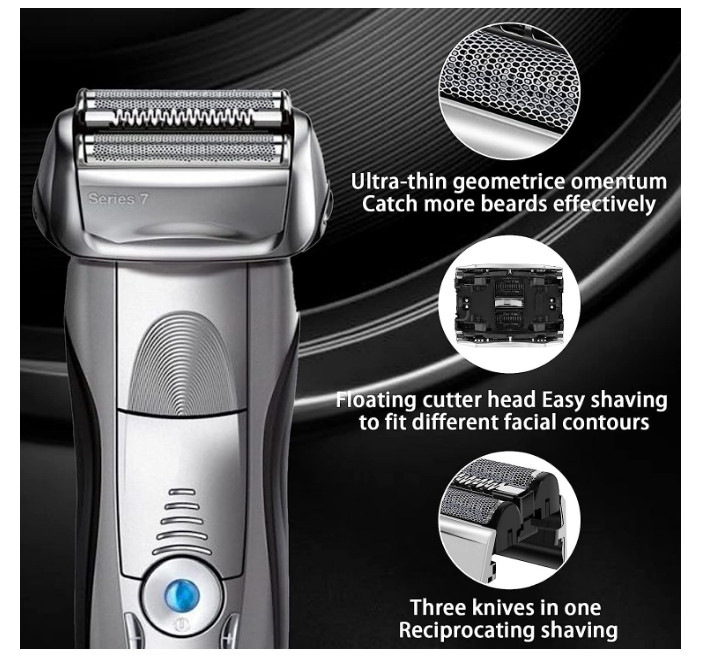 For BRAUN Electric Shavers Series 7 Pulsonic Replacement Head Foil Cassette 70S