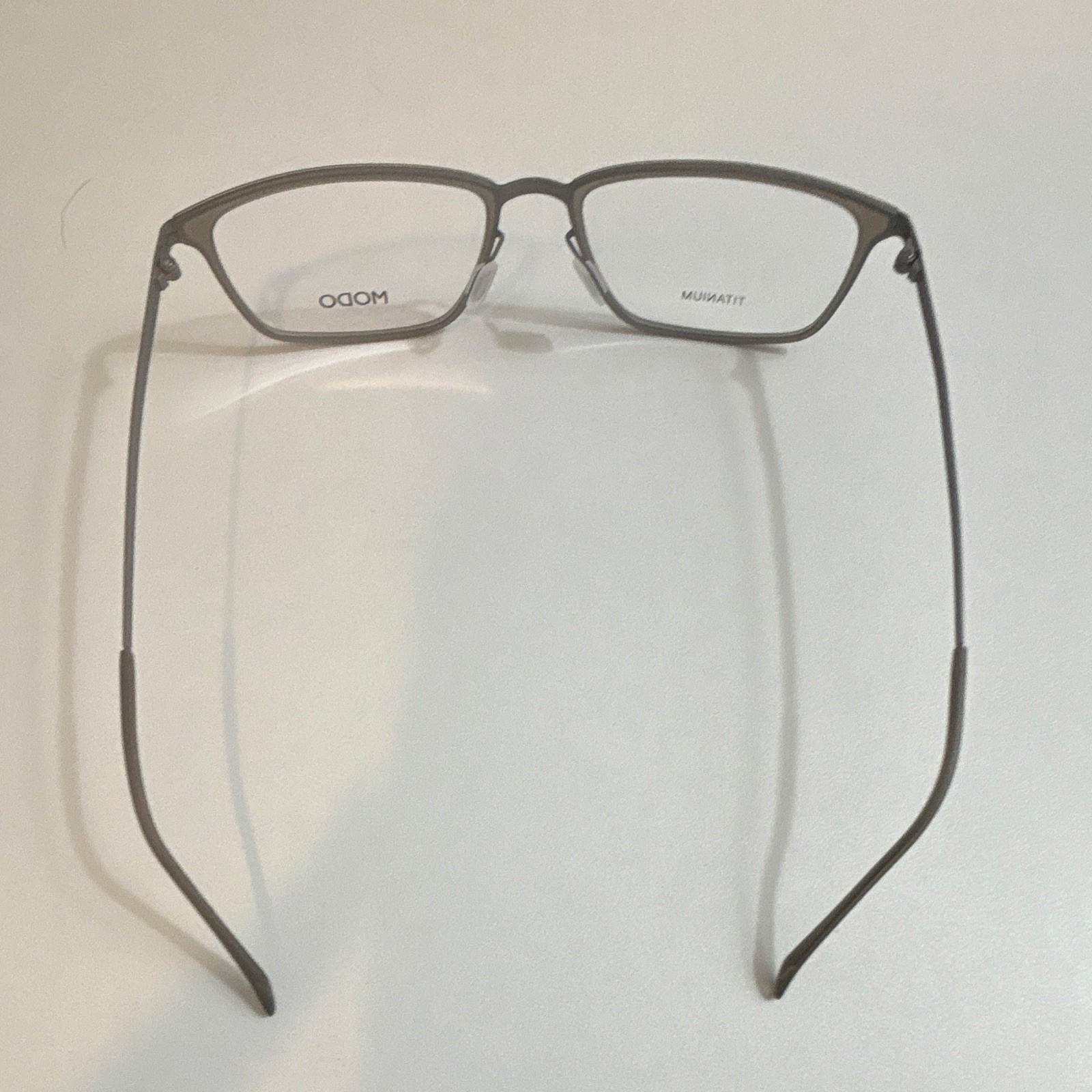 MODO 4098 Titanium Full Rim Eyeglasses Gray Unisex Adults 53-18-145