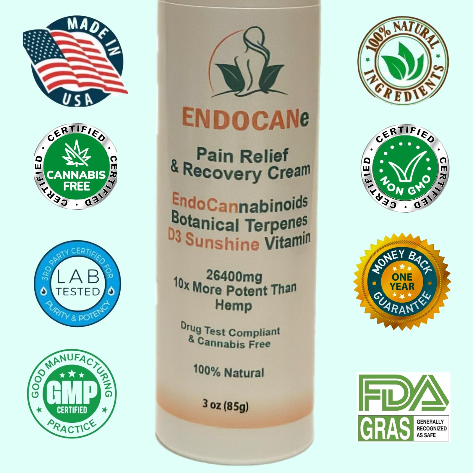 Pain Cream: Proven Relief & Recovery for Sore Muscles & Joints; Aches, Arthritis