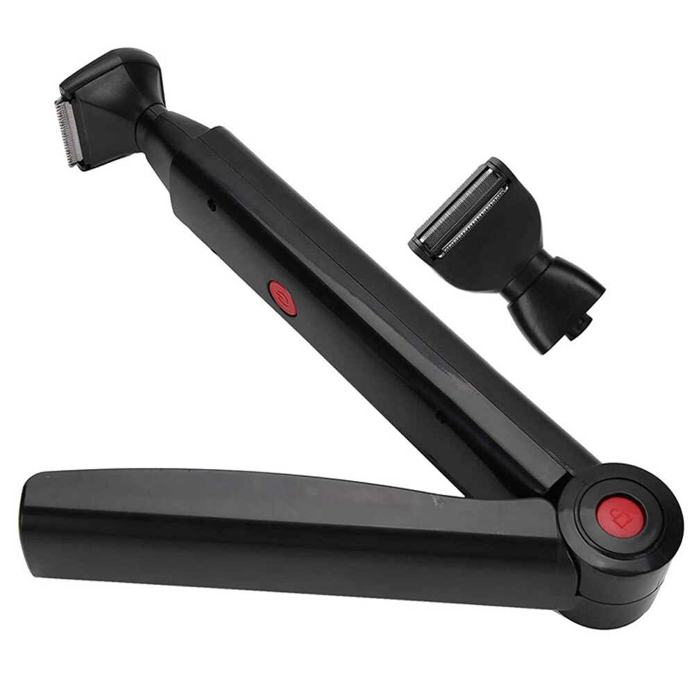 Long Handle Electric Back Shaver For Men Body Hair Removal Razor USB Recharge US