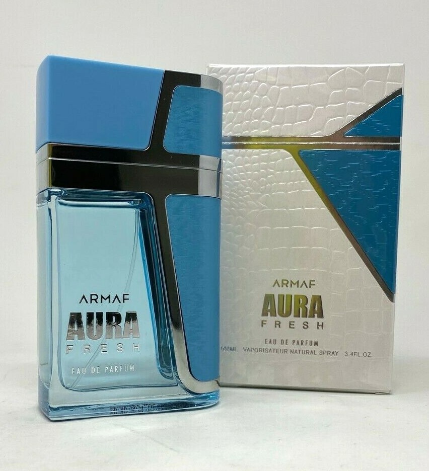 ARMAF AURA FRESH 3.4OZ/100ML EAU DE PARFUM FOR MEN – EXCLUSIVE 2021