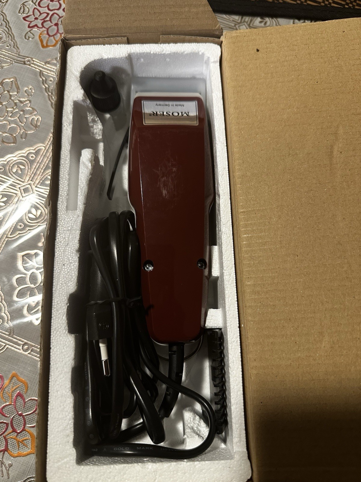 Moser 1400 Professional Barber Hair Clippers 110V US Market, Made in Germany