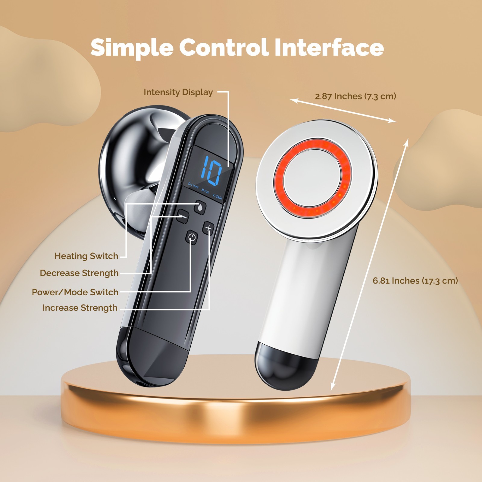 Body Sculpting Cellulite Massager Machine – Fat & Skin Anti-Cellulite Device
