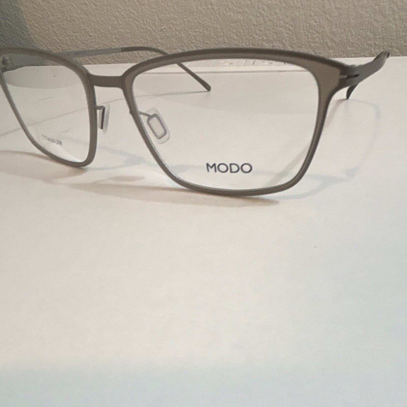 MODO 4098 Titanium Full Rim Eyeglasses Gray Unisex Adults 53-18-145