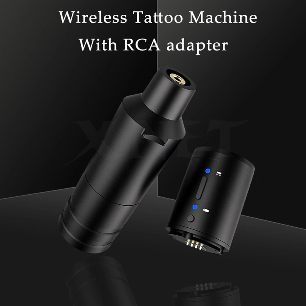 Wireless Tattoo Machine Pen Kit Strong Motor Fast Charging Battery Power Supply
