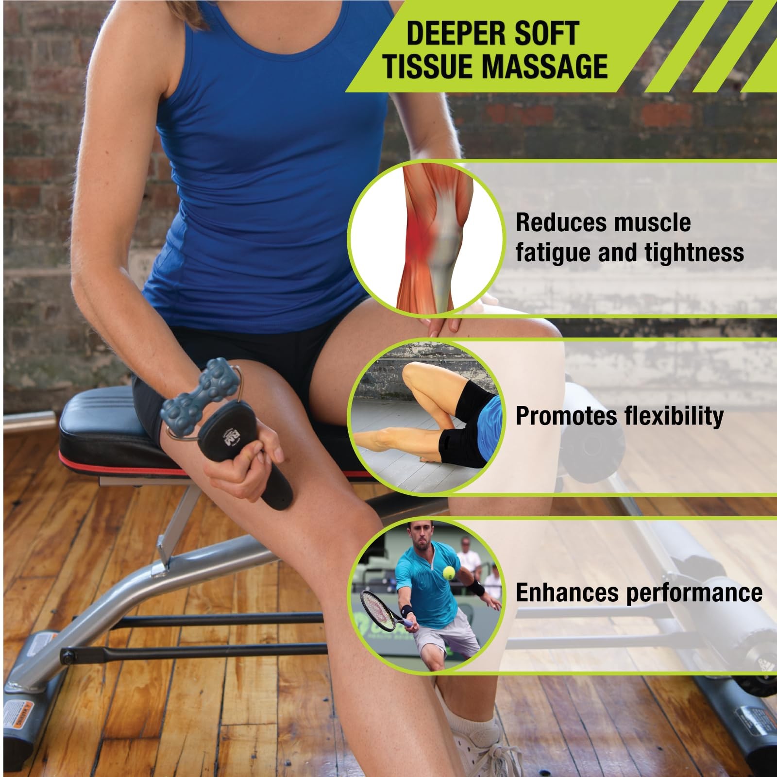 Pro-Tec Athletics Rm Extreme Mini Roller Portable Roller Deep Tissue Massage