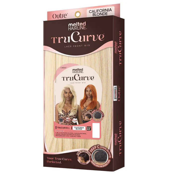 Outre Melted Hairline Trucurve Glueless HD Deep C-Part Lace Wig – TRUCURVE 1