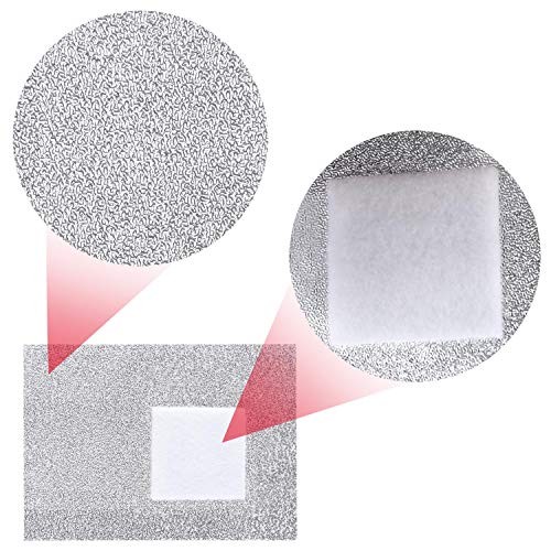 600 PCS Nail Foil Wraps, Soak off Foils with 1.22 inch Cotton Pads for Gel