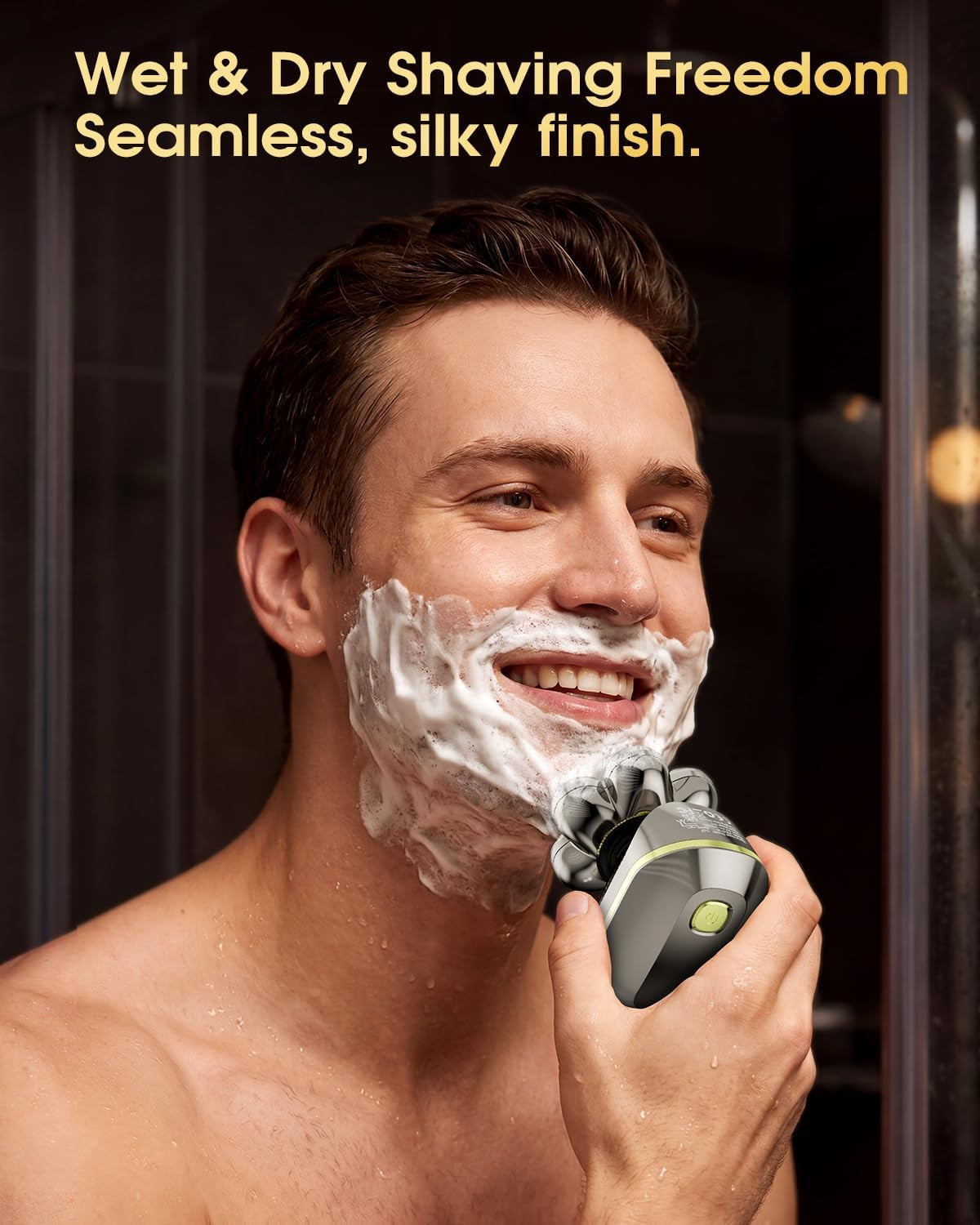 7D Head Shavers for Bald Men, Close & Smooth Electric Razor for Head & Face, IPX