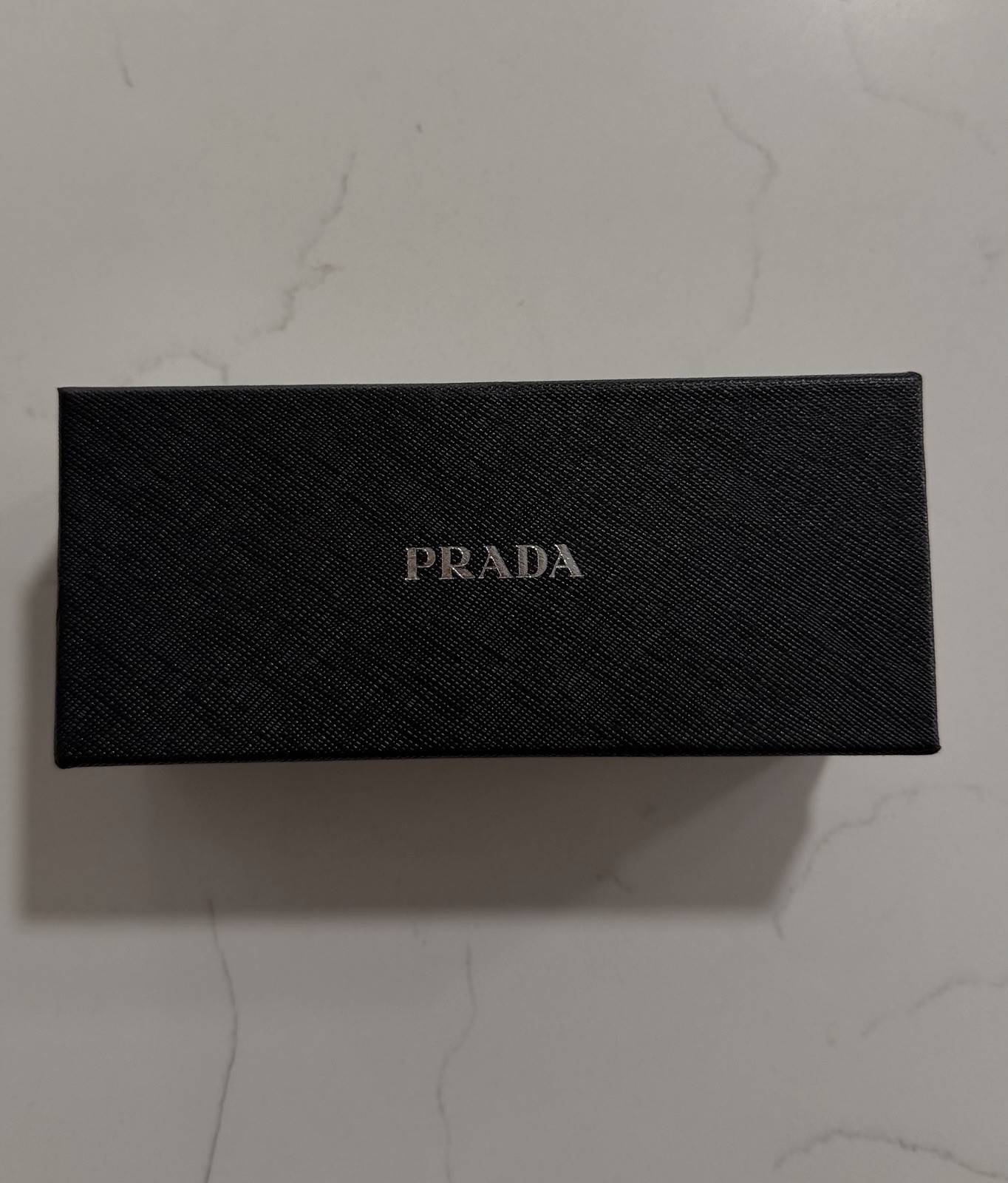 PRADA Milano Black Rectangle Glasses