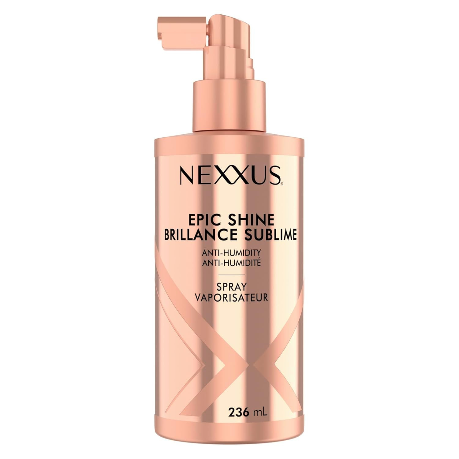 Nexxus Epic Shine Anti-Humidity Spray Heat Protection for Long Lasting, Weightle