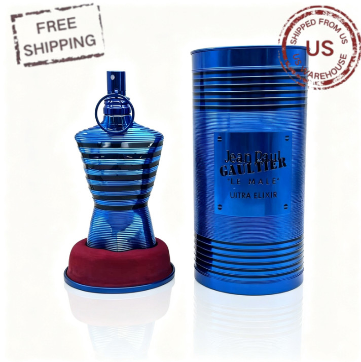 Paul Gaultier Le Male Ultra Elixir Extrait de Parfum 125ml 4.2 fl oz for men.
