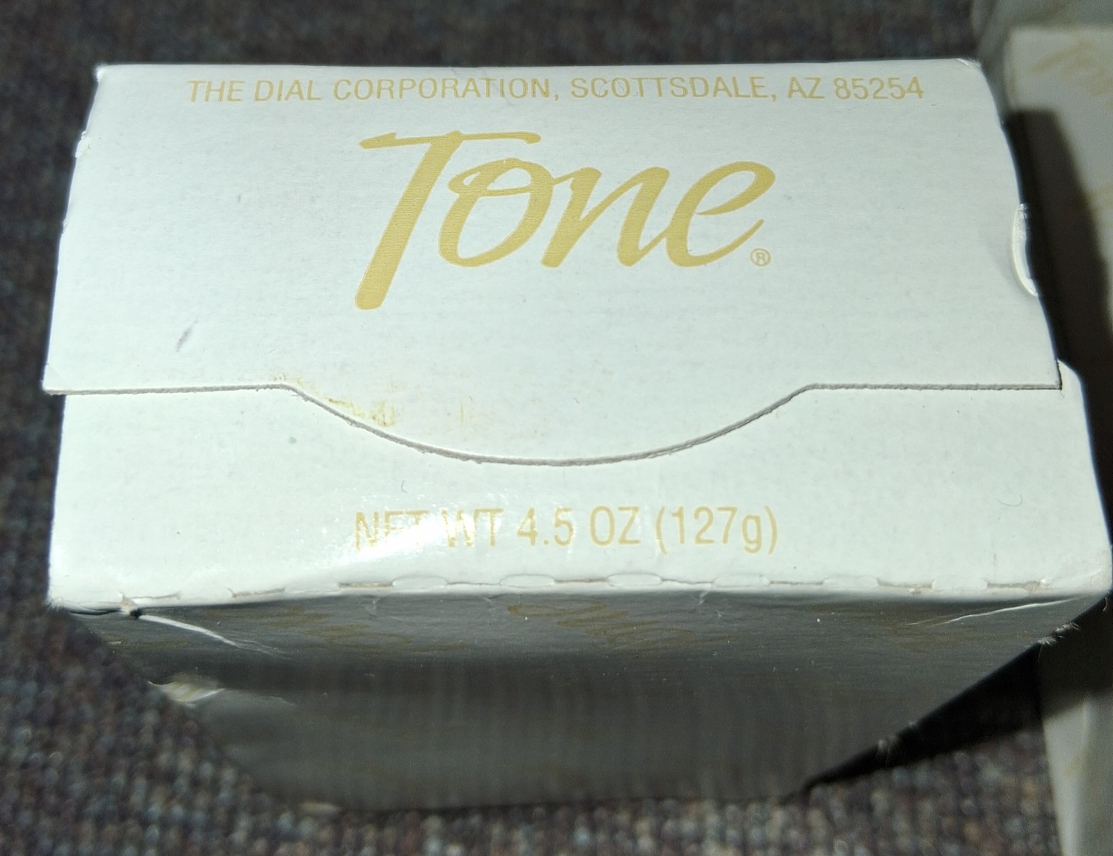 4 TONE Bar Soap – Unknown Scent- Larger 4.5 oz Bars – New ~ Dial Unopened Boxes