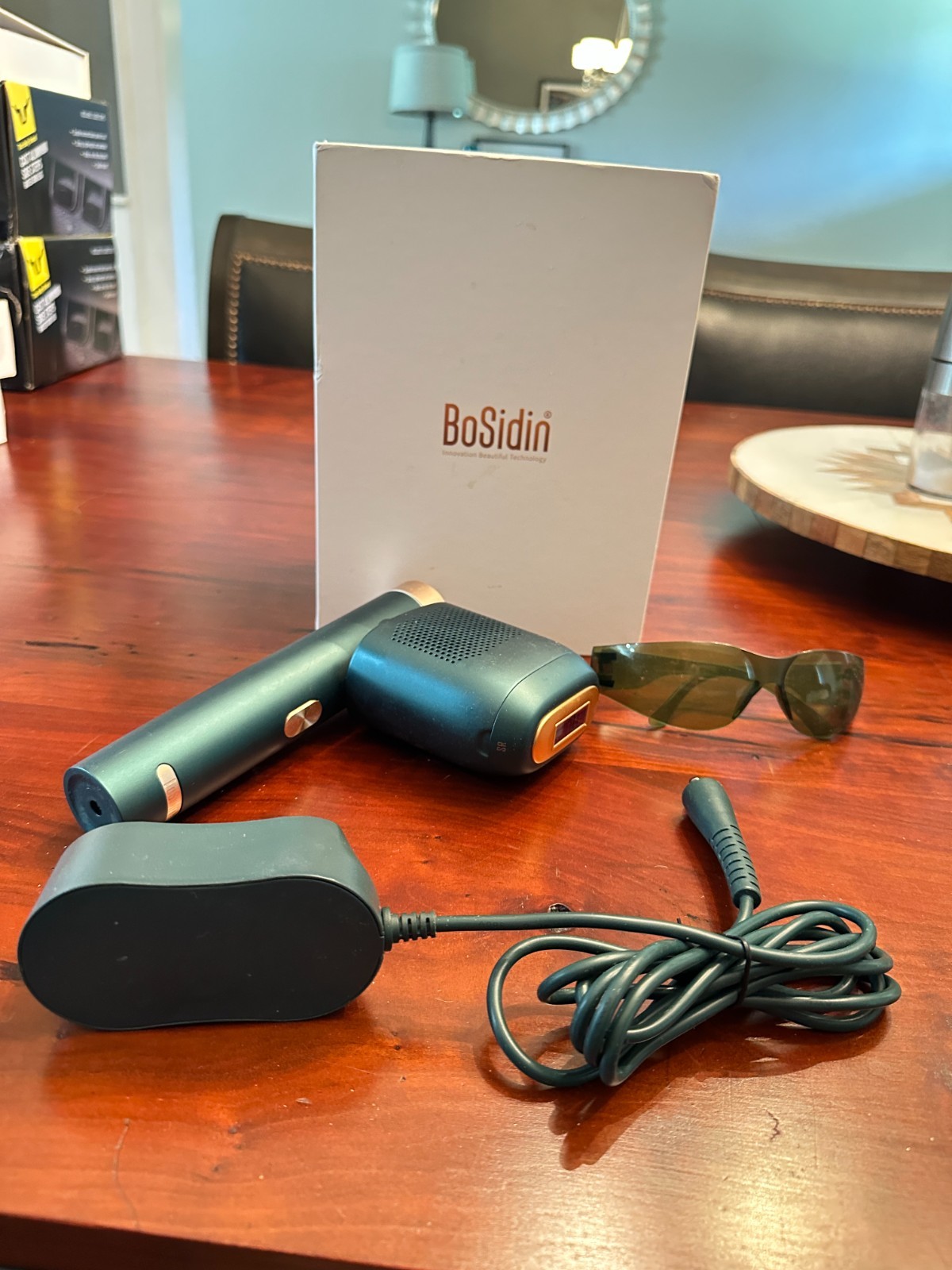 BoSidin Laser Hair Removal IPL Hair Removal with Painless Ice-Cooling, 2-in-1