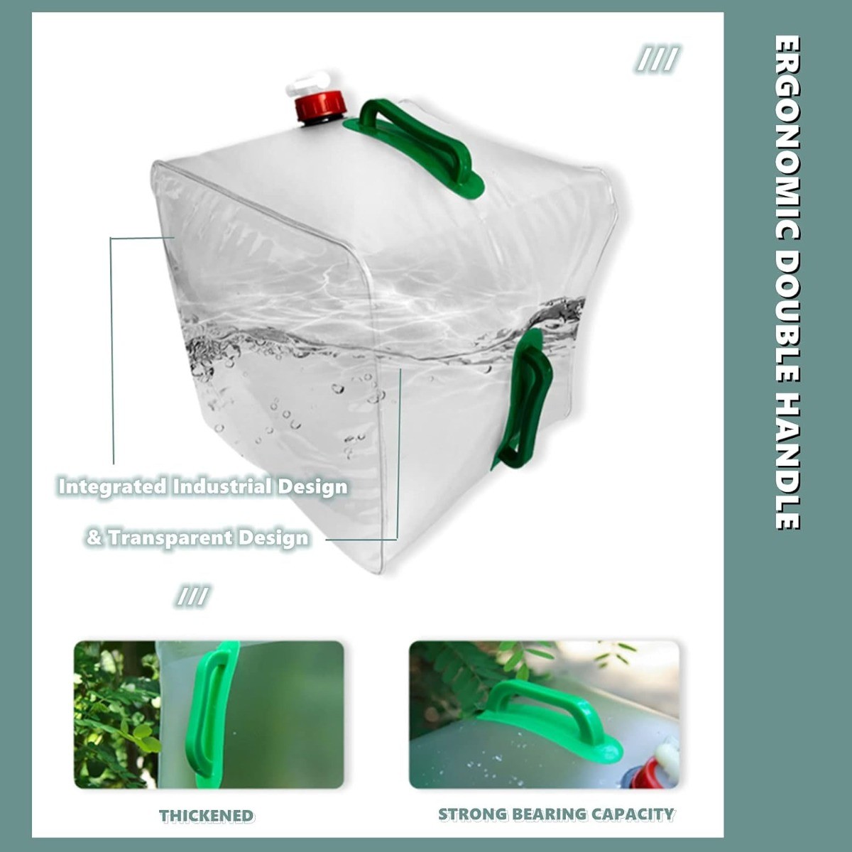 Durable 20L Foldable Water Bag